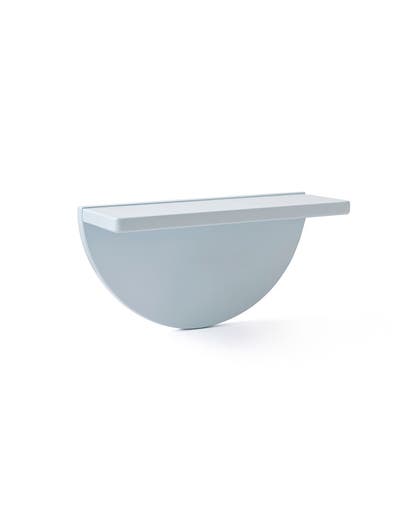 Shelf circle light blue