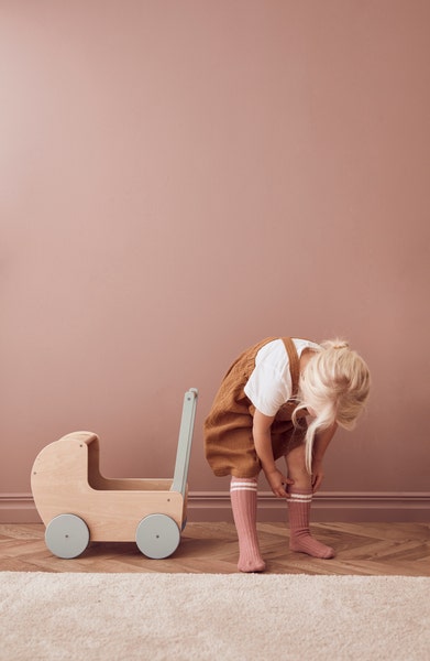 Doll pram natural