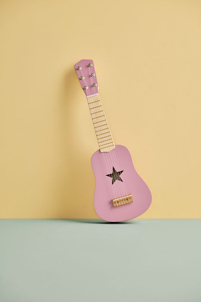 Guitar dark pink
