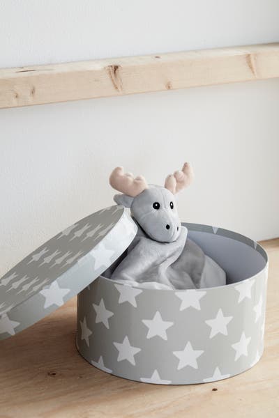 Baby blanket moose