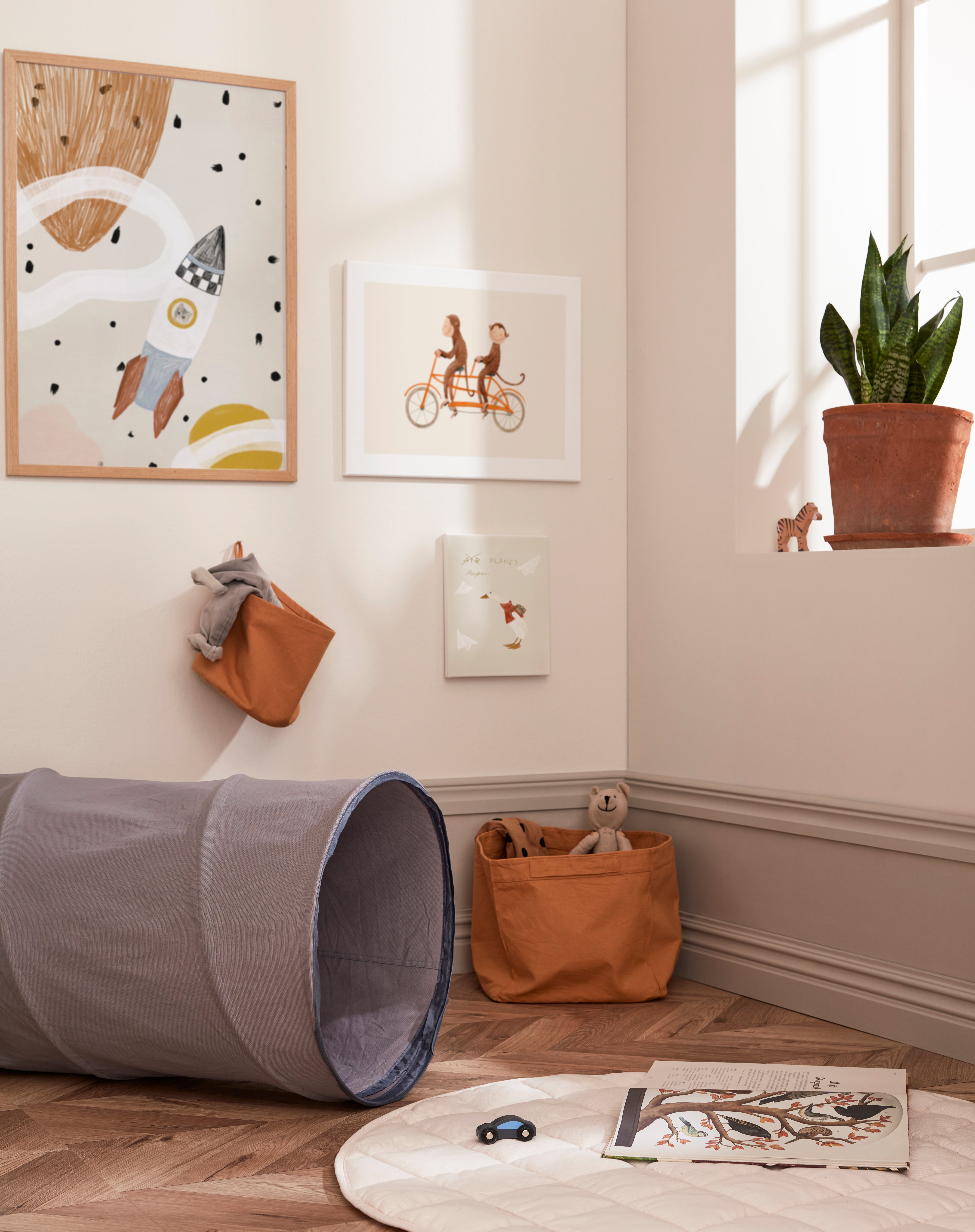 Play tunnel grey