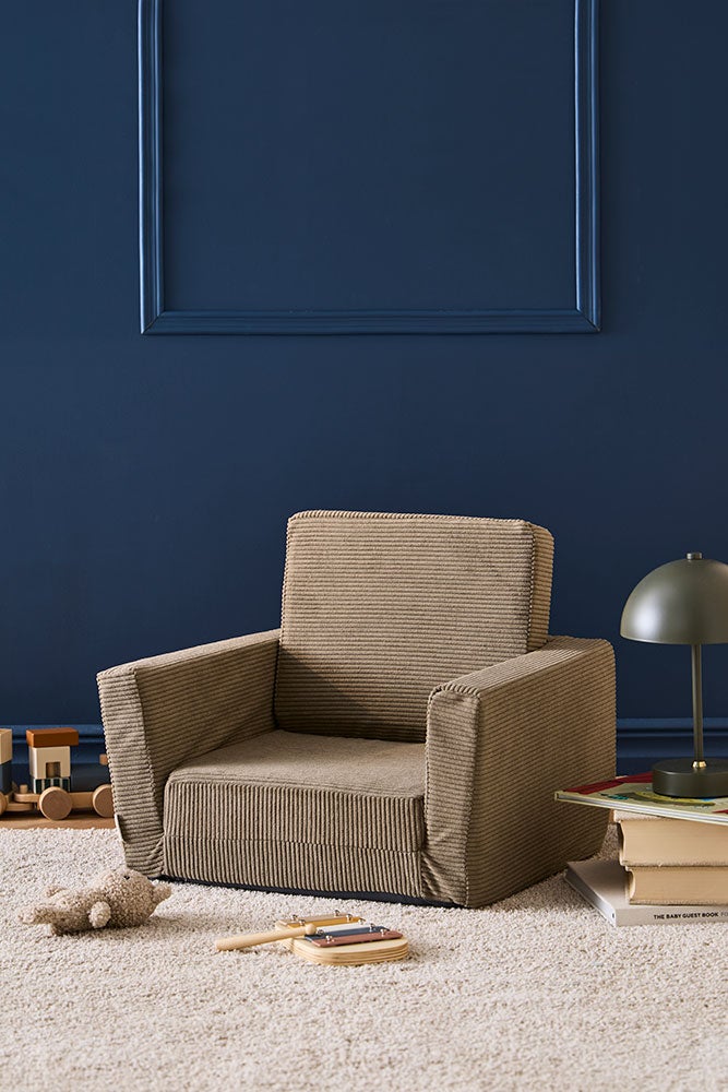 Armchair foldable green