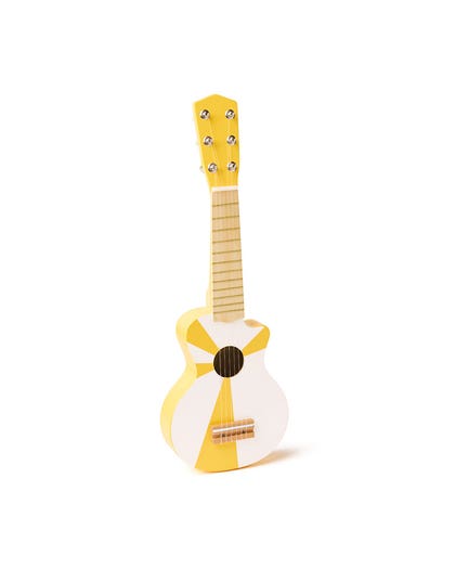 Guitar yellow white