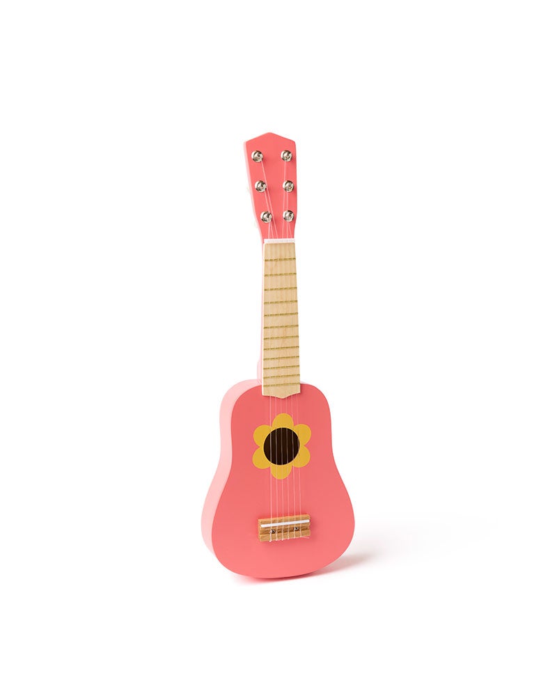 Guitar flower pink