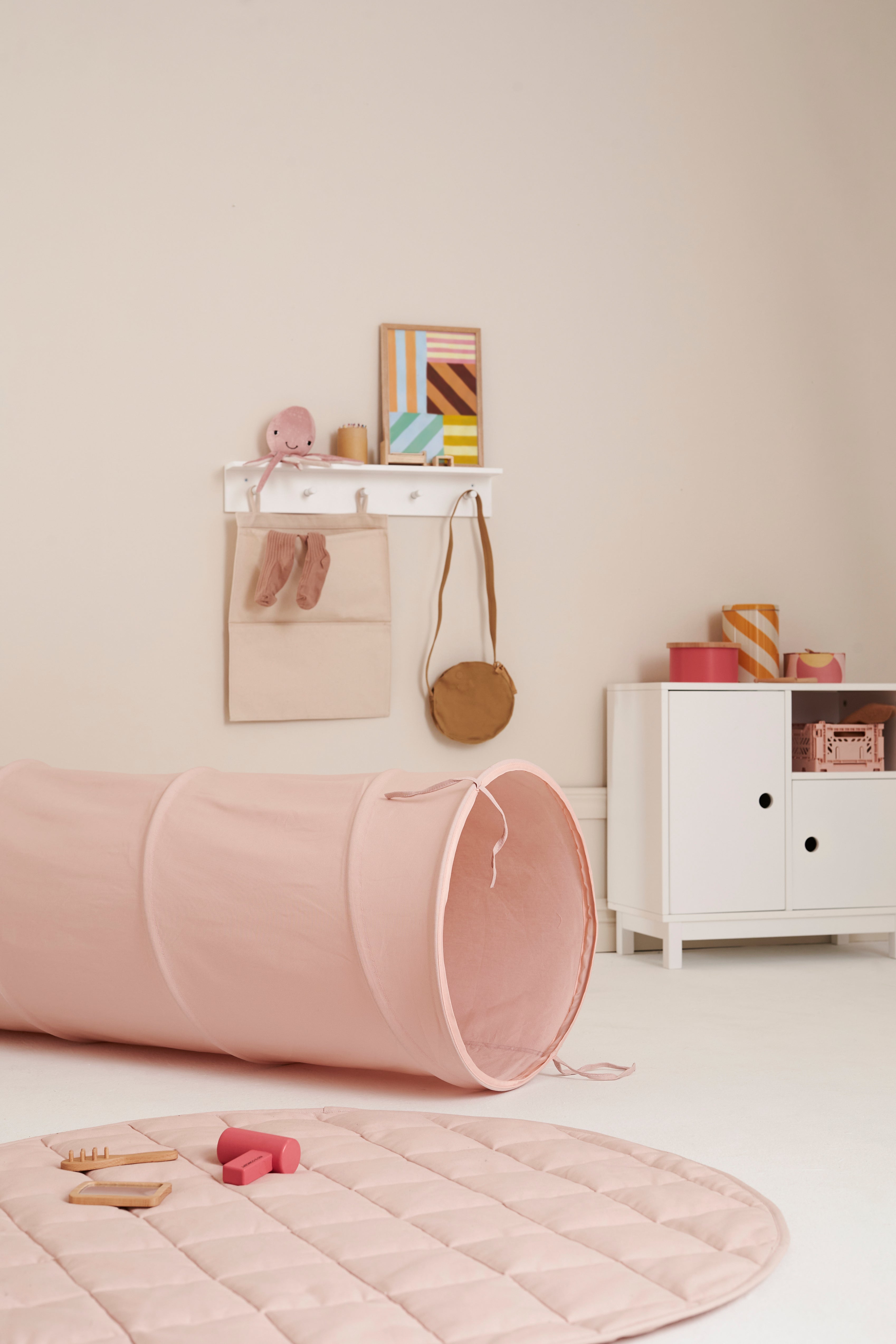 Play tunnel light pink