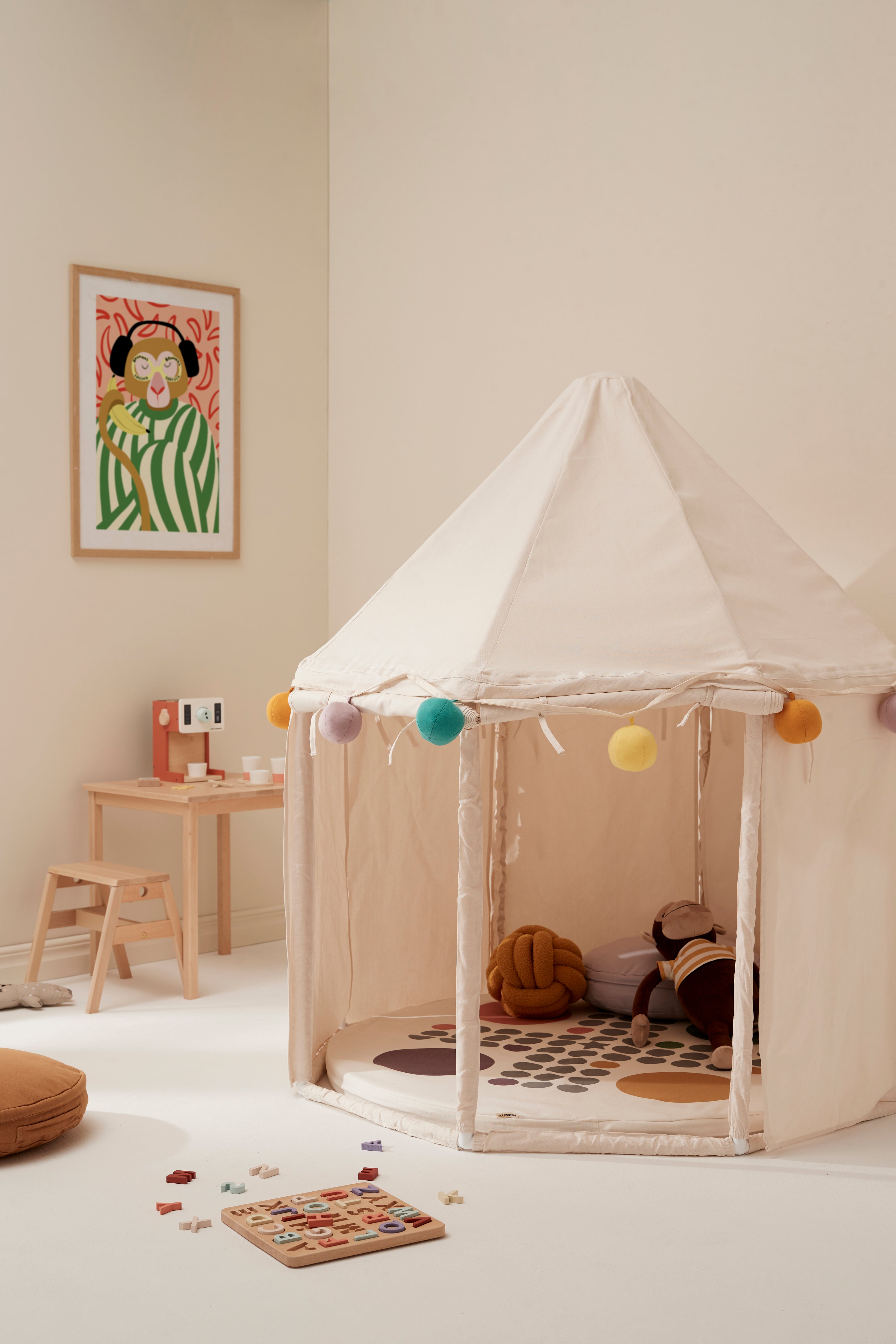 Pavilion tent off white