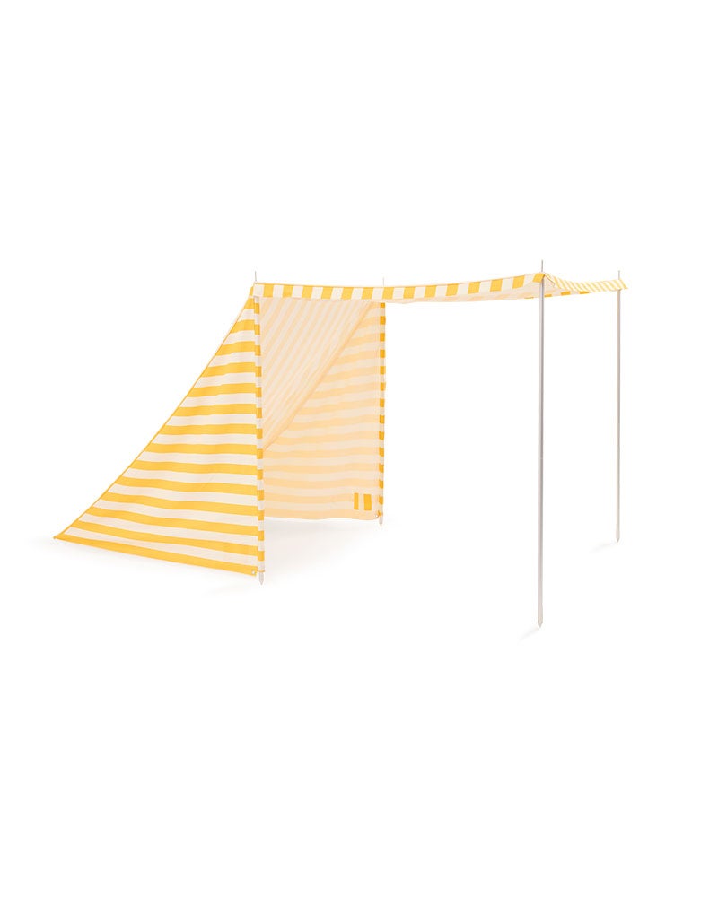 Beach tent yellow