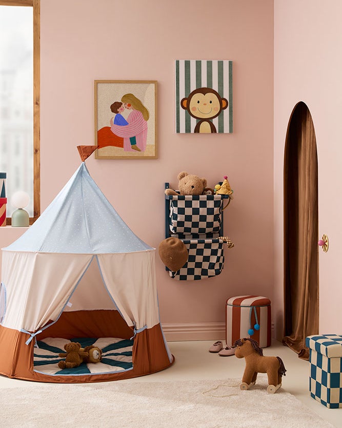 Tent circus blue