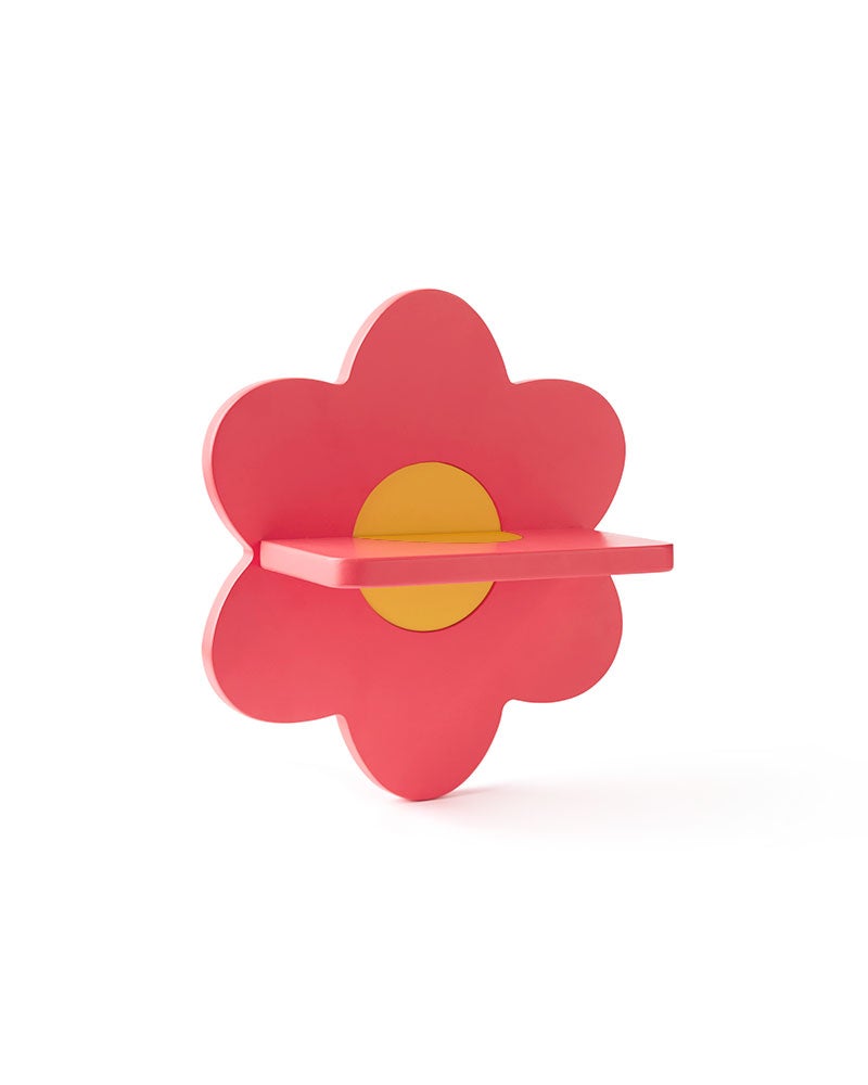 Shelf flower pink