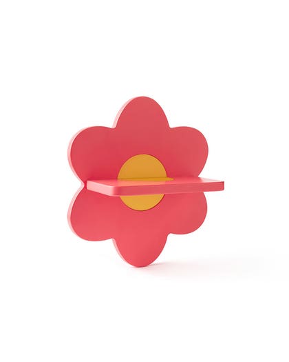 Shelf flower pink