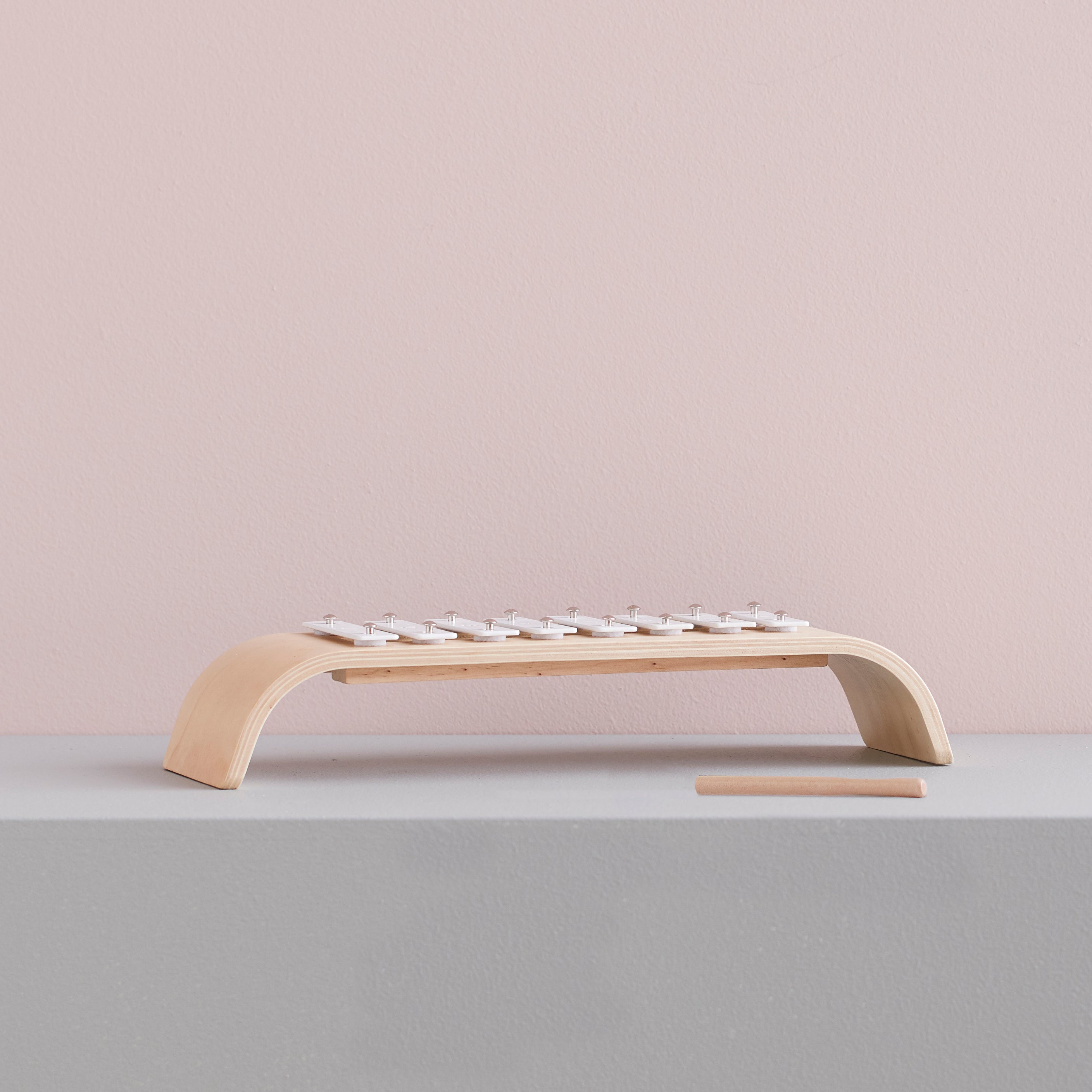 Xylophone plywood white