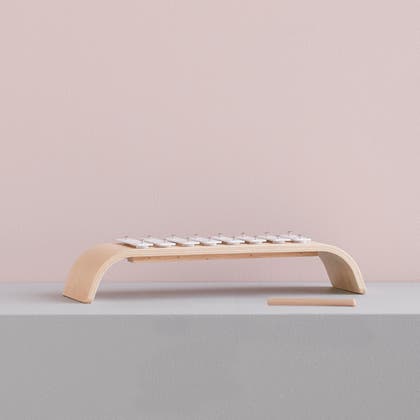 Xylophone plywood white