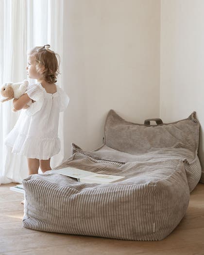 Bean bag grey/brown