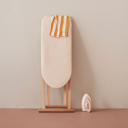 Iron board with iron