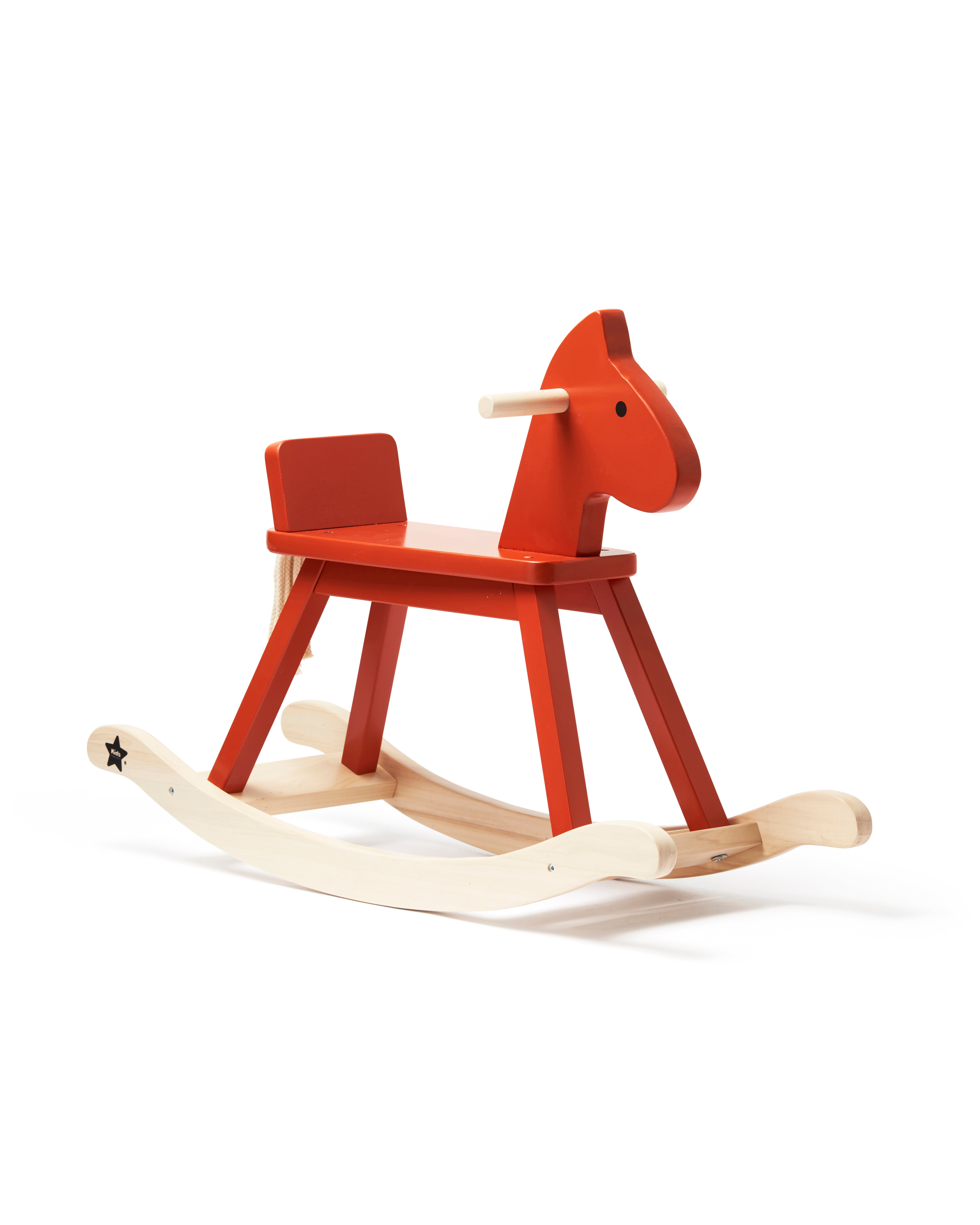 Rocking horse orange red CARL LARSSON
