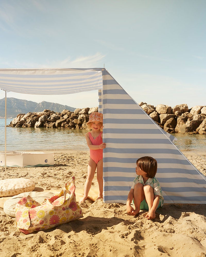 Beach tent blue