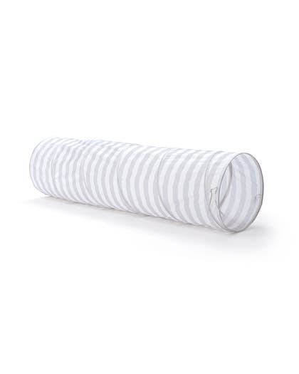 Play tunnel stripe grey